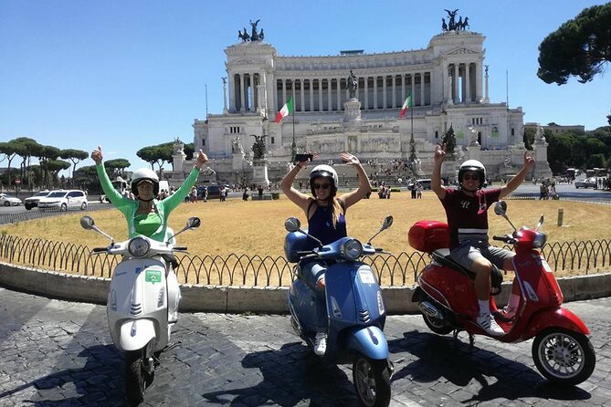 Rome Vespa Primavera 125 cc Rental - 48 Hours Rental - Licenses, age, deposit, and riding ability