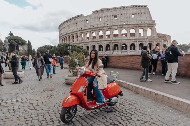 Rome: Vespa Ride in the Streets with Photography - Key points to know before booking