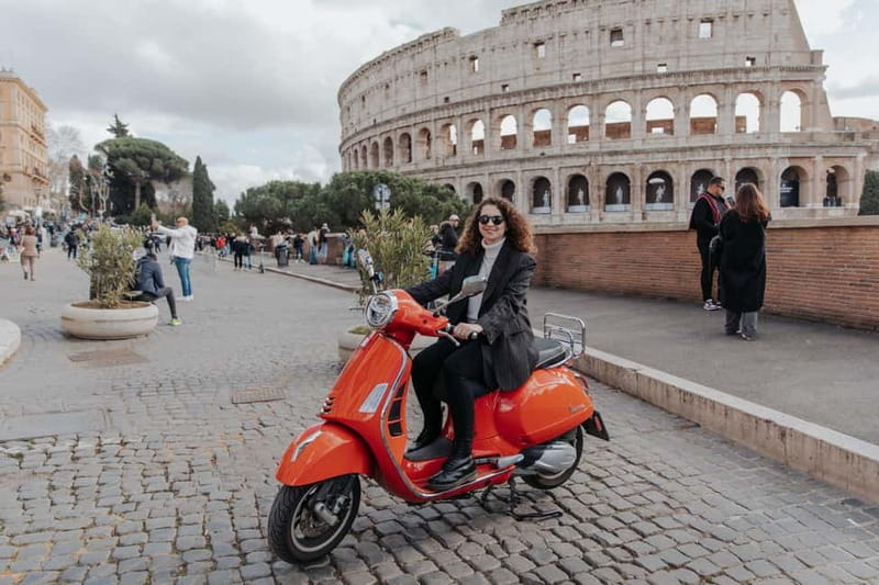 Rome: Vespa Ride in the Streets with Photography - Why a Vespa is a smart way to see Rome quickly