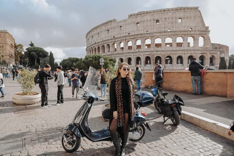 Rome: Vespa Ride in the Streets with Photography - Circus Maximus gives the ride its ancient opening