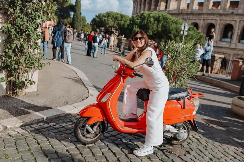 Rome: Vespa Ride in the Streets with Photography - Trastevere adds neighborhood flavor