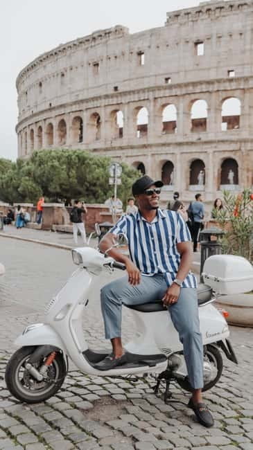 Rome: Vespa Ride in the Streets with Photography - Guides, safety, and the feel of the ride
