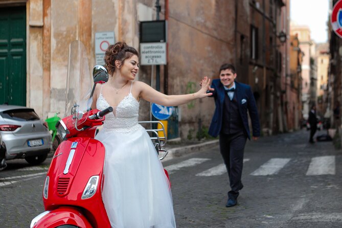 Rome Vespa Scooter Tour with Professional Photographer - Orange Garden: the calmest photo stop