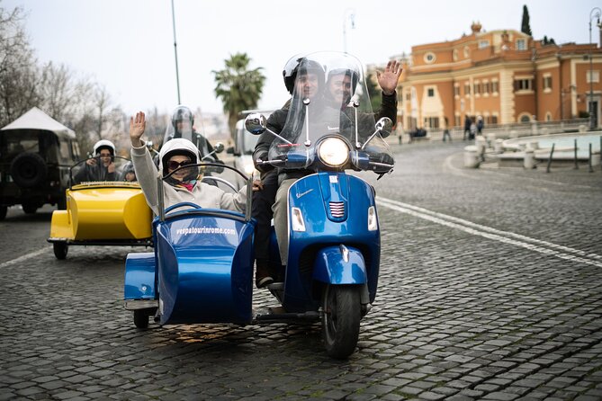 Rome Vespa Sidecar Food Tour with Local Tastings - Comfort, Safety, and Weather