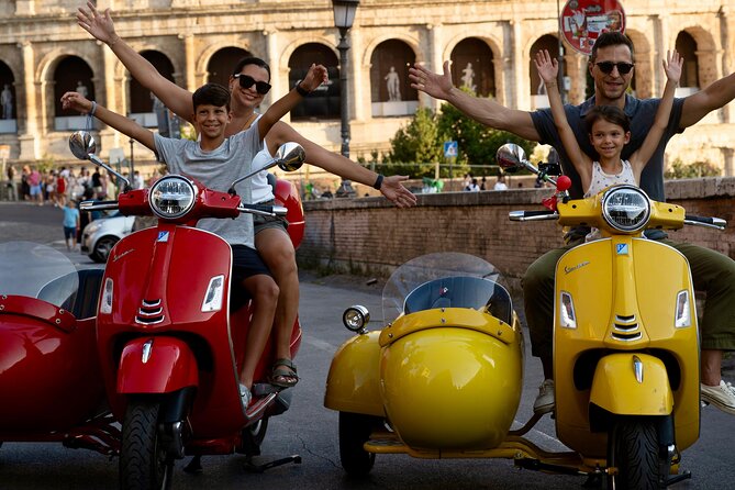 Rome Vespa Sidecar Tour — 90-Minute City Highlights Tour - Safety, comfort, and passenger limits
