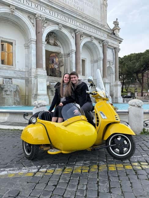Rome Vespa Sidecar Tour: 90-Minute Panoramic Experience - What the drivers add to the experience