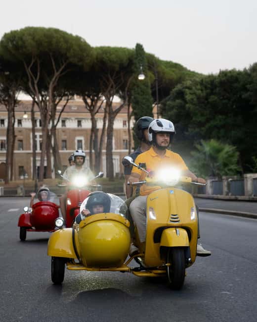 Rome Vespa Sidecar Tour: 90-Minute Panoramic Experience - Starting at Piazza di San Pantaleo