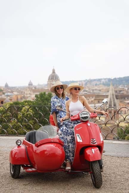 Rome Vespa Sidecar Tour: 90-Minute Panoramic Experience - Piazza del Popolo to Castel Sant’Angelo