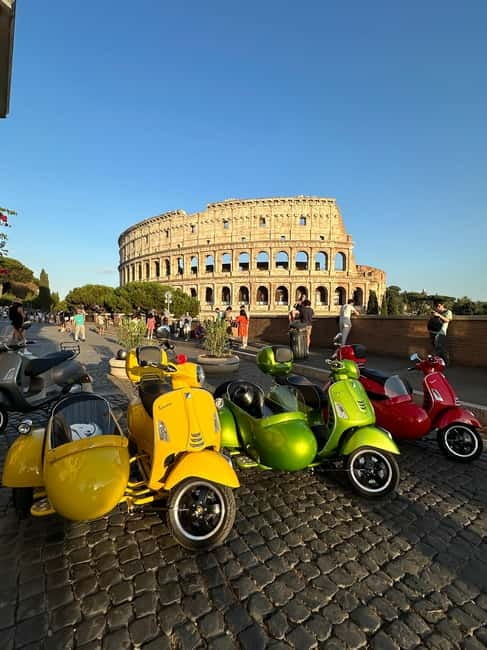 Rome: Vespa Sidecar Tour with Hotel Transfers & Gelato - What the guides add to the ride