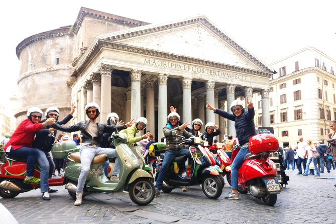 Rome Vespa Small Group Sightseeing Tour, 3 Hour Experience - The Knights of Malta Keyhole