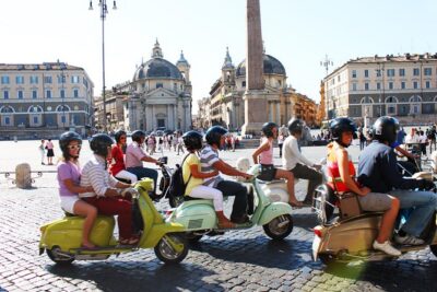Rome Vespa Small Group Sightseeing Tour, 3 Hour Experience