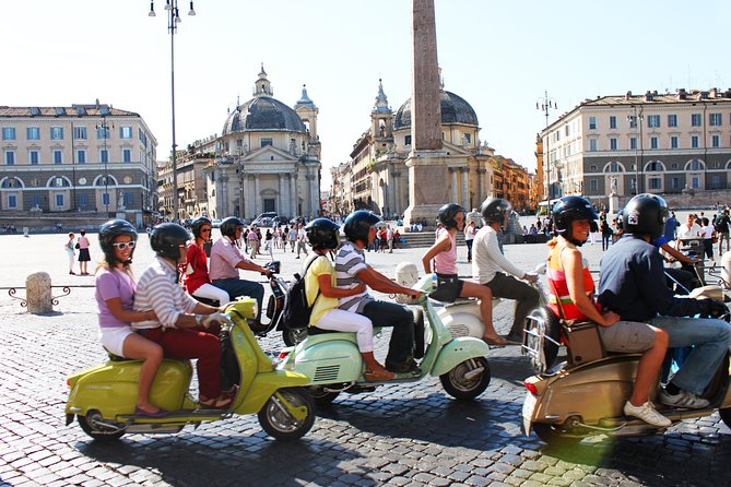 Rome Vespa Small Group Sightseeing Tour, 3 Hour Experience - Rome’s Squares and the Dolce Vita Route
