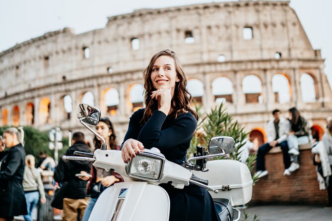 Rome Vespa Small Group Tour with Photoshoot - Trastevere and the food break