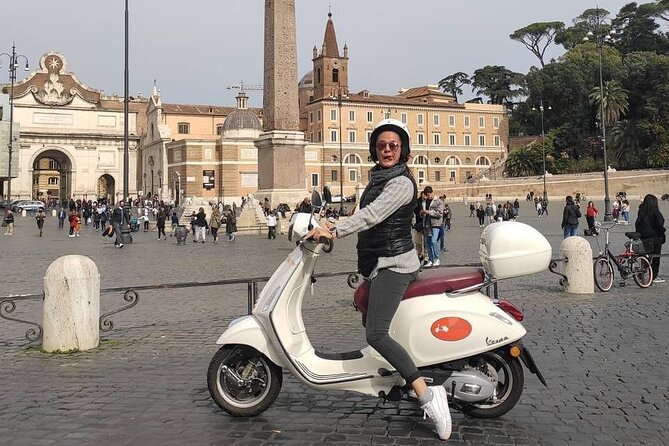 Rome Vespa Tour with Gelato Stop - Starting at Via Marche and getting on the road