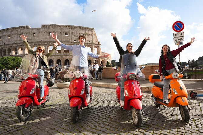 Rome: Vespa Tour with Photographer and Tiramisu treat - Why a Vespa makes sense in Rome