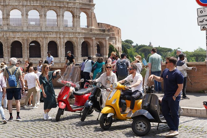 Rome Vespa Tour with Tiramisu - What the $95.31 price includes