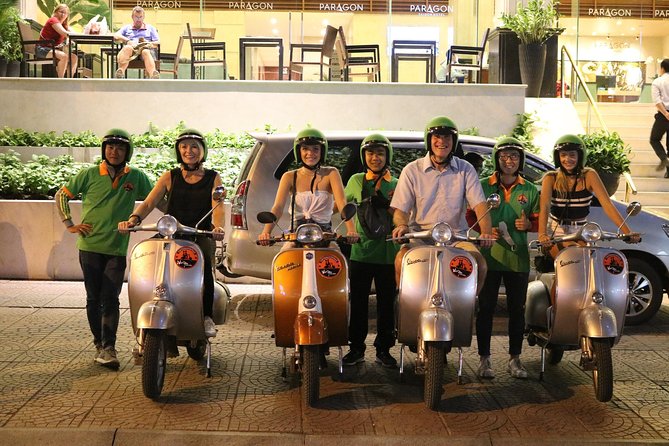 Saigon After Dark Vespa Street Food Tour + Live Music 4 hours - Key points at a glance
