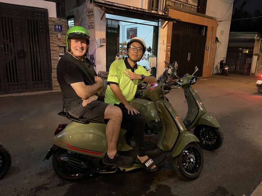 Saigon: Night Craft Beer And Street Food Tour By Vespa - The guides are a major part of the experience