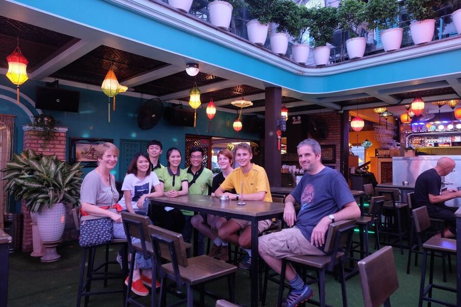 Saigon: Night Craft Beer And Street Food Tour By Vespa - The rooftop bar is a gentle start