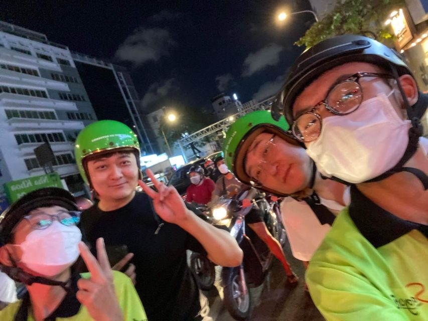 Saigon: Night Sightseeing And Street Food Tour By Vespa - Grilled rice paper at Saigon’s flower market