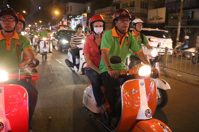 Saigon Vespa By Night Street Food Tour 4,5 Hours - What the evening schedule looks like