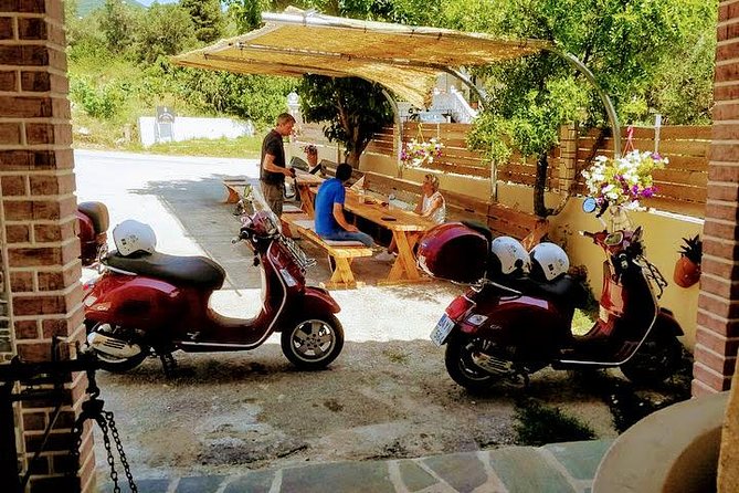 Savour The Flavors Of Corfu Vespa Scooter Tour - Getting ready at Corfu Vespa Tours