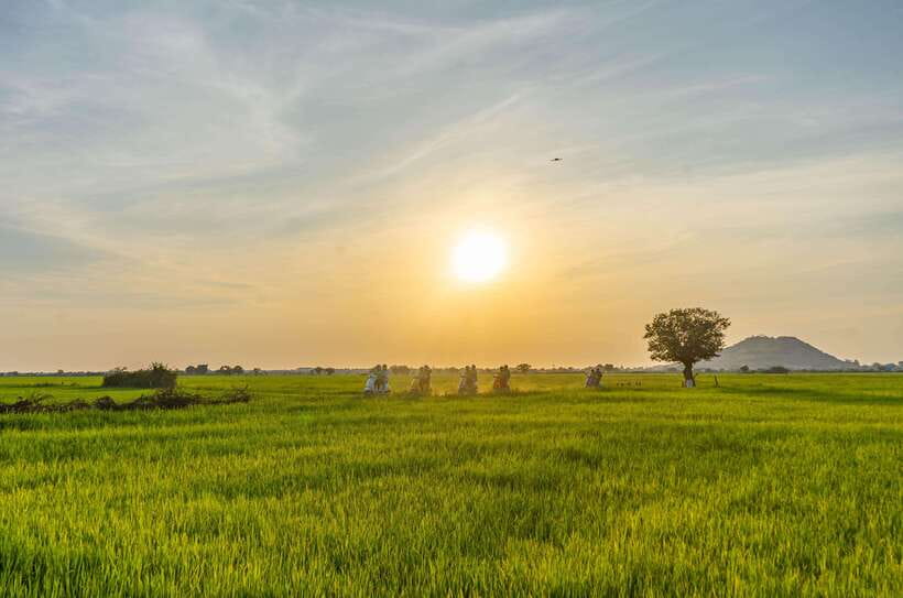 Siem Reap Countryside Sunset Vespa Tour or Tuk Tuk - The traditional village and Chreav Market