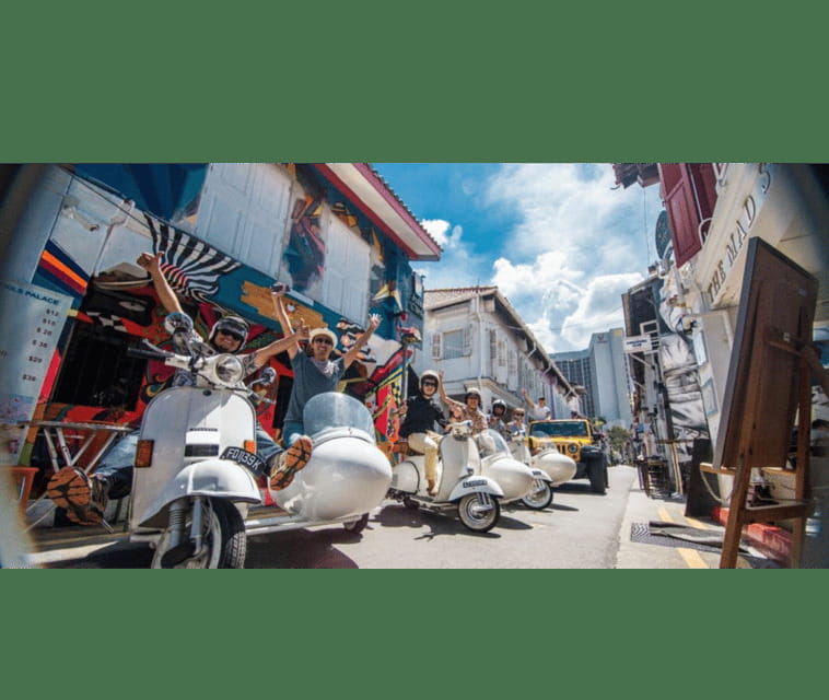Singapore: Kampong Glam & Civic District Vespa Sidecar Ride - Key points at a glance