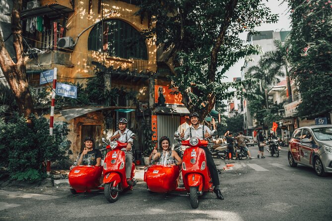 Small Group Vespa Sidecar Tour in Hanoi - Hoan Kiem Lake and the included egg coffee