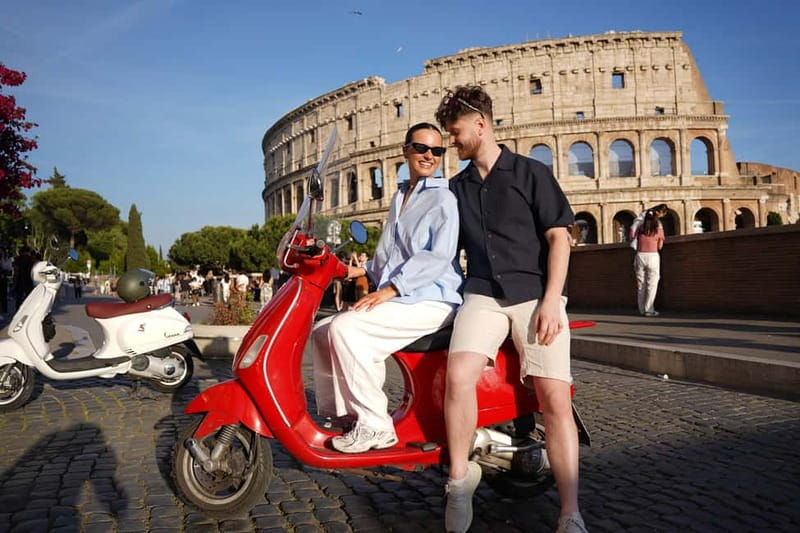 Taste, Explore, Capture-All inclusive Vespa Tour in Rome - A Vespa ride with the traffic worry removed