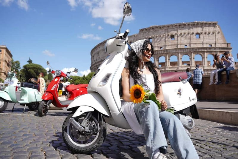 Taste, Explore, Capture-All inclusive Vespa Tour in Rome - Meeting near the Colosseum