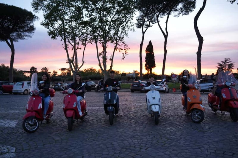 Taste, Explore, Capture-All inclusive Vespa Tour in Rome - Orange Garden and the Aventine Hill view