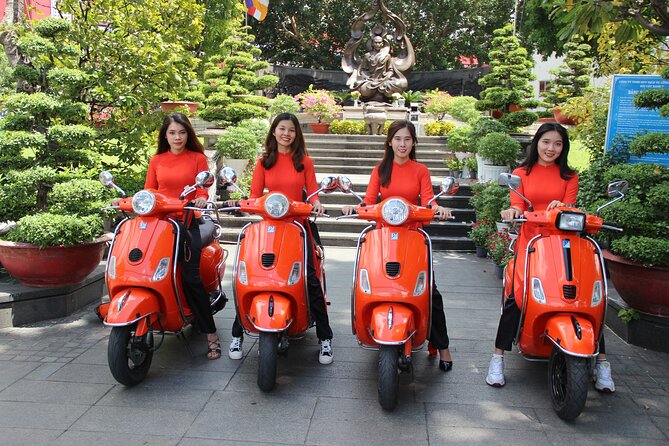 The Insider's Saigon With Female Ao Dai Riders Vespa 4,5 Hours - Lunch at a local restaurant