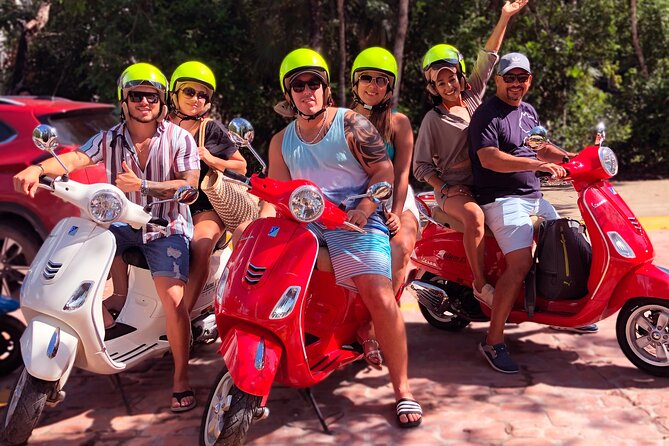Tulum Vespa Tours with Lunch - Playa Santa Fe for water time