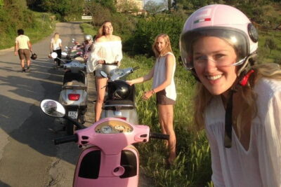 Tuscany Vespa Tour: Lunch & Wine Tasting, Countryside Roads