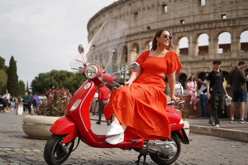 Vespa city tour in Rome with two different routes - Key points to know before you book