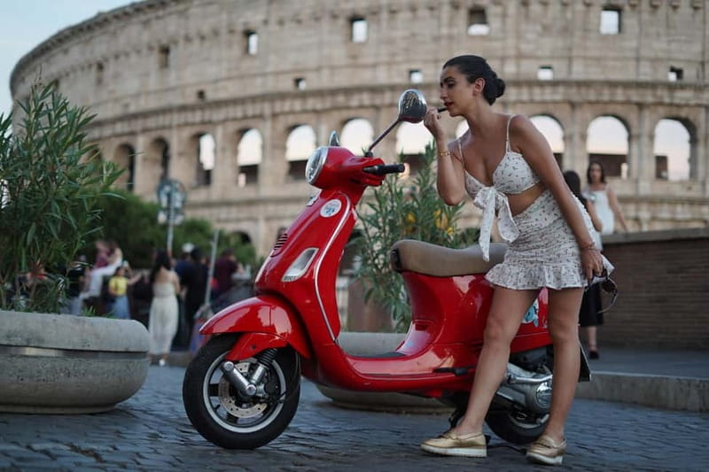 Vespa city tour in Rome with two different routes - Circus Maximus and the Aventine Hill