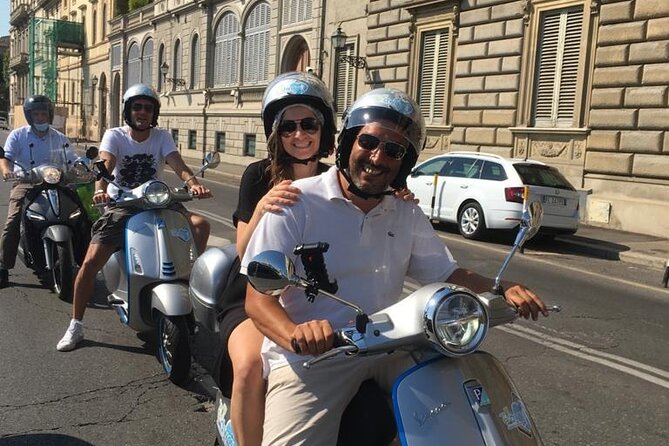 Vespa Elettrica 70 (125) Rental for the Full Day in Florence - Leaving Florence on a quiet electric Vespa