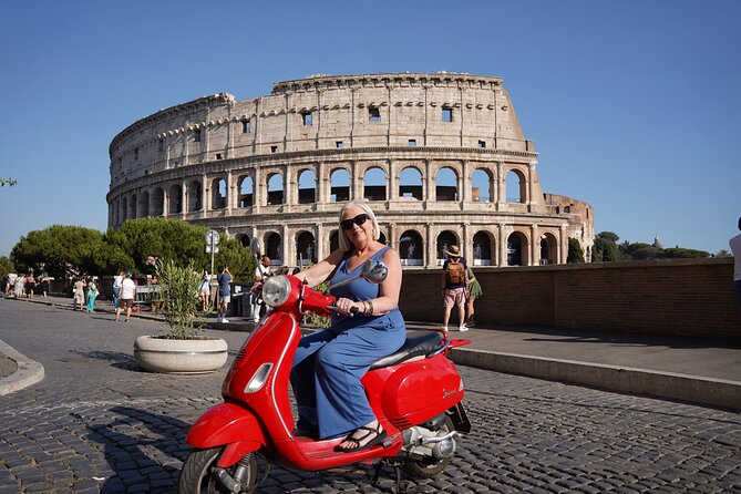 Vespa Experience in Rome– We Pick You Up Directly from Your Hotel - The optional gelato stop can improve the short route