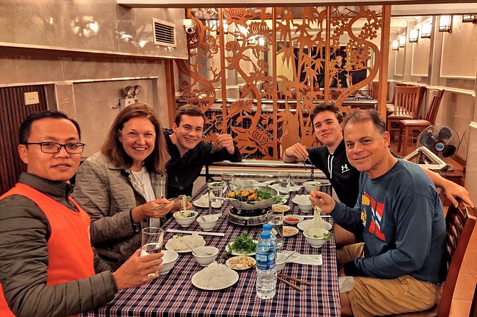 Vespa Food Tour Hanoi After Dark 3.5 hrs_TOP SERVICE, MAX VALUE - What the $115 price covers