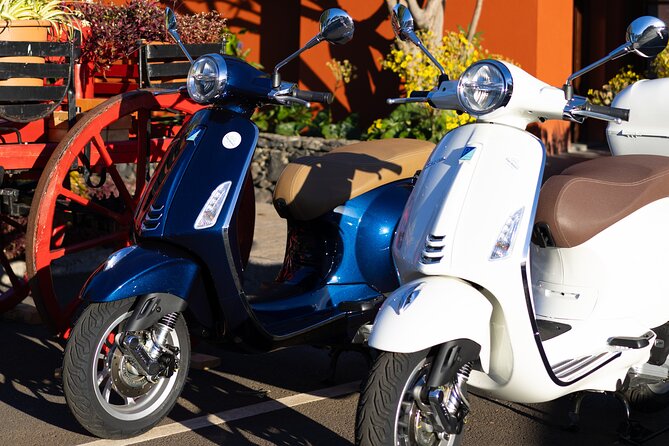 Vespa Primavera 24 Hour Rental in Madeira - The riding setup and personal comfort