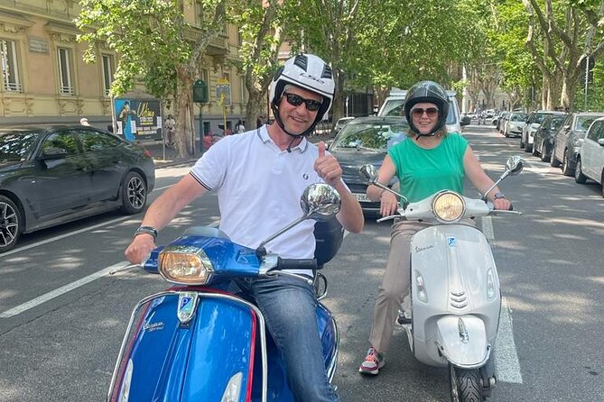 Vespa Self Drive Tour in Rome (Experience is a must!!) - The Pyramid and a ride along the Tiber