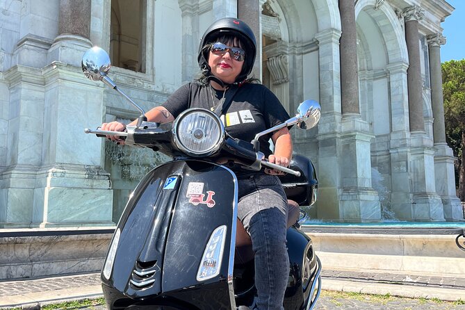 Vespa Self Drive Tour in Rome (Experience is a must!!) - The Mouth of Truth: a playful first stop
