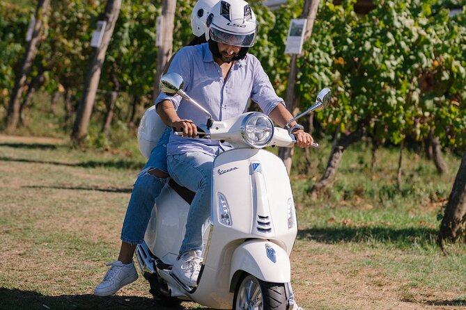 Vespa Self Guided Tour Around Luccas Countryside - Gattaiola and Meati on Narrow Green Roads