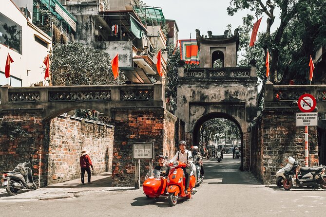Vespa Sidecar Sightseeing and Cuisine Tour in Hanoi - The North Gate of the Imperial Citadel