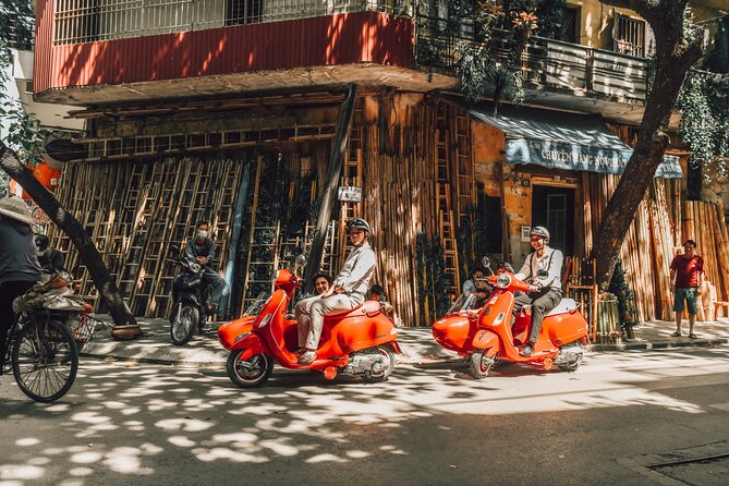 Vespa Sidecar Sightseeing Tour in Hanoi - Markets and the Train Street area