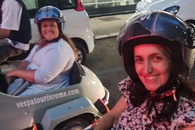 Vespa Sidecar Tour at Day/Night with Pickup - Janiculum Hill and the Fontanone