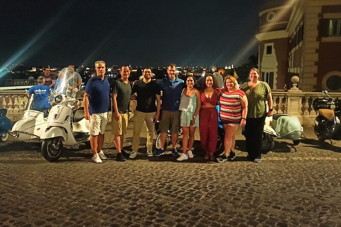 Vespa Sidecar Tour By Night with Pickup - Circus Maximus and Palatine Hill from the road