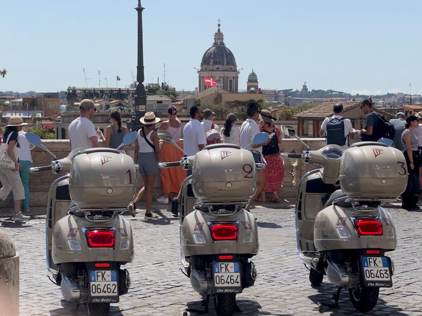 Vespa Sidecar Tour: Highlights of Rome - Safety, comfort, and what to wear