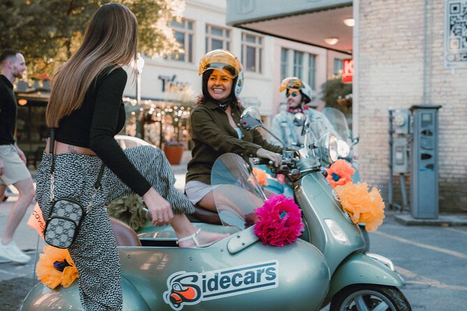 VESPA SiDECAR Tour in San Antonio with Tacos - Why the Vespa sidecar changes the tour